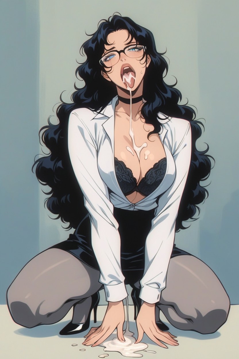 Breasts, Skinny, Extreme Cum Play Hentai AI Porn
