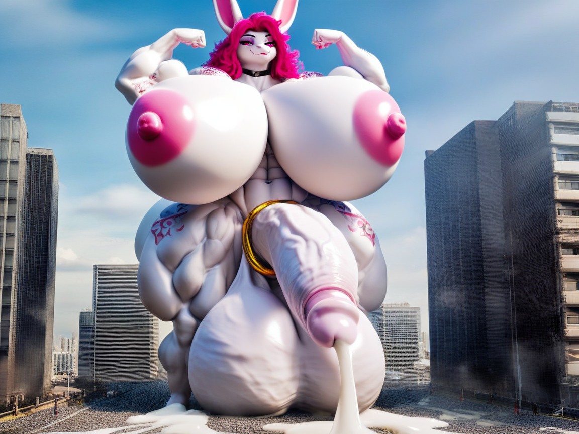 Gigantic, Futanari, Massive Cock Furry AI Porn