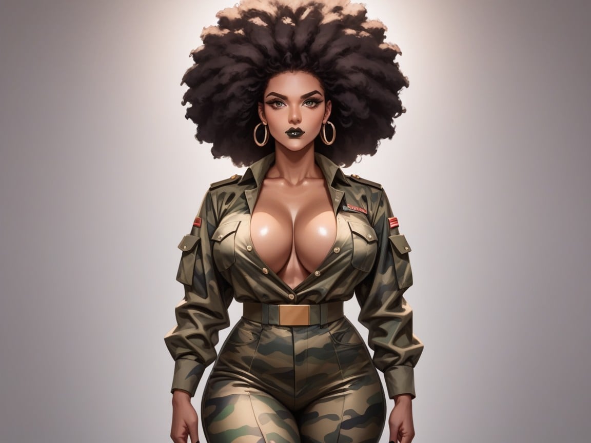 Specular, Feminine Sleek Body, Muscular Hentai AI Porn