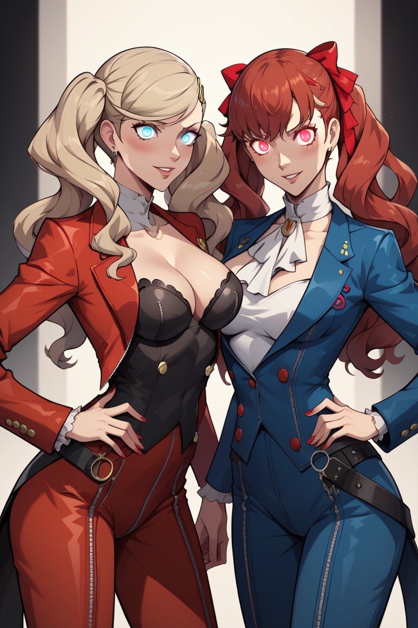 部落服装, Two Females, Anatomically AccurateAI黄漫