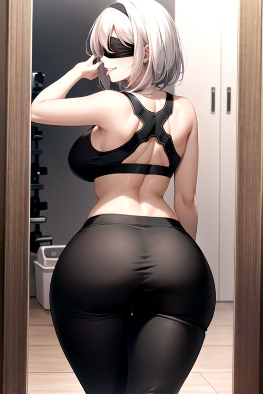 Jack O Pose, Blushing, Big Ass Hentai IA pornografia