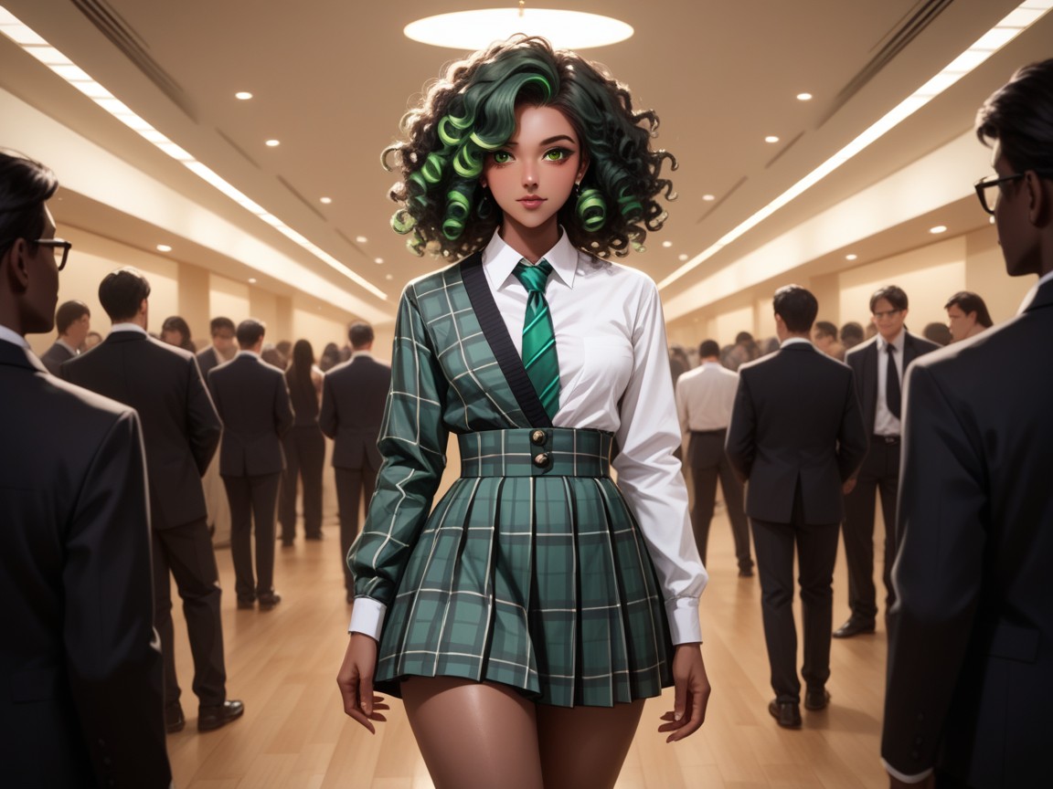 Saturated Colors, Dark Ebony Skin, 1 Person Hentai AI Porn