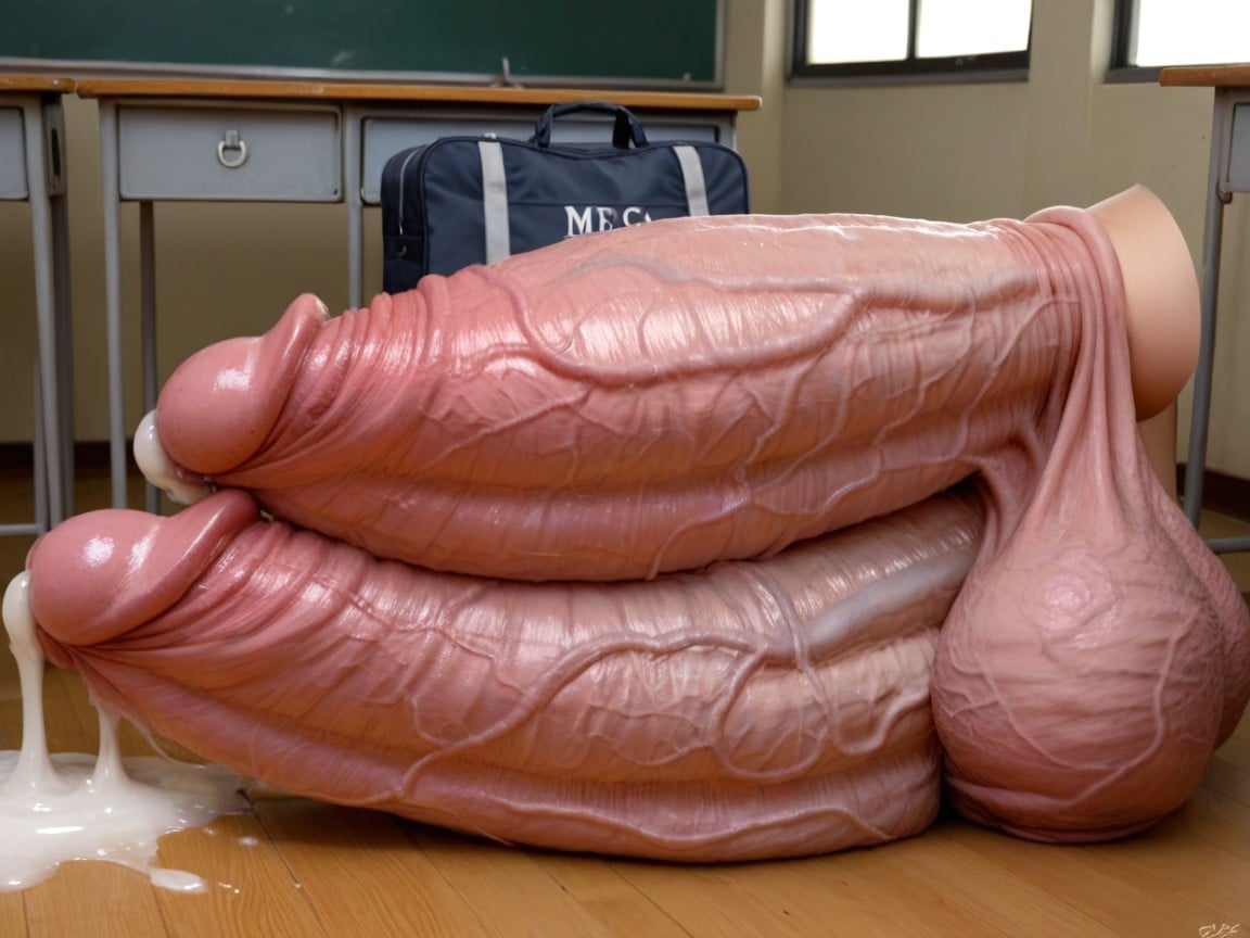 Full Body, Pores, Veiny Balls AI Porn