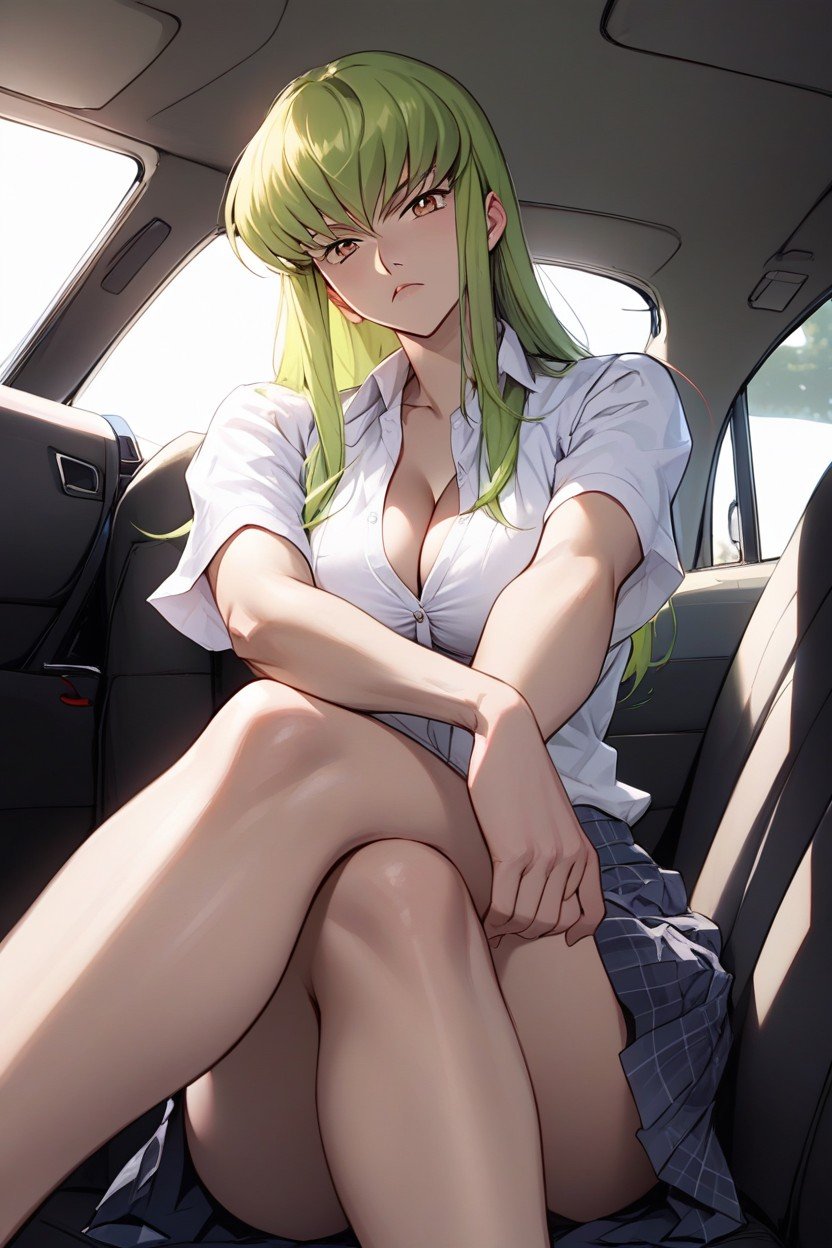 Cleavage, Undressing Shirt, Cici From Code Geass Shemale AI Porn