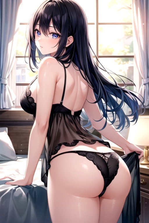 Full Back Panties, Light Shines Through The Window, Bed RoomAI獸人黃片