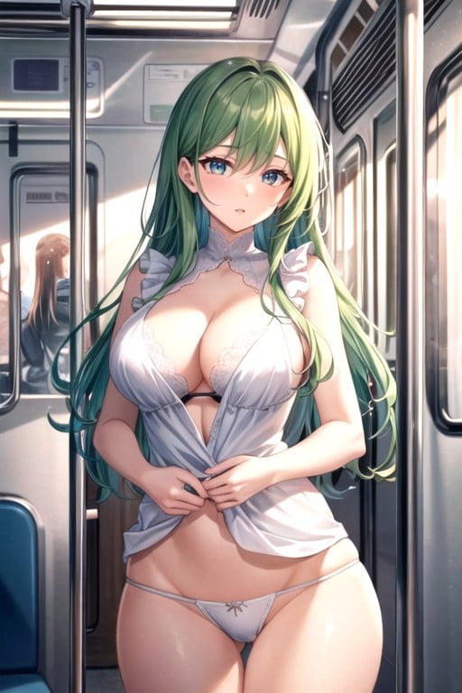 Train, Thong, White SleeveAI黄漫