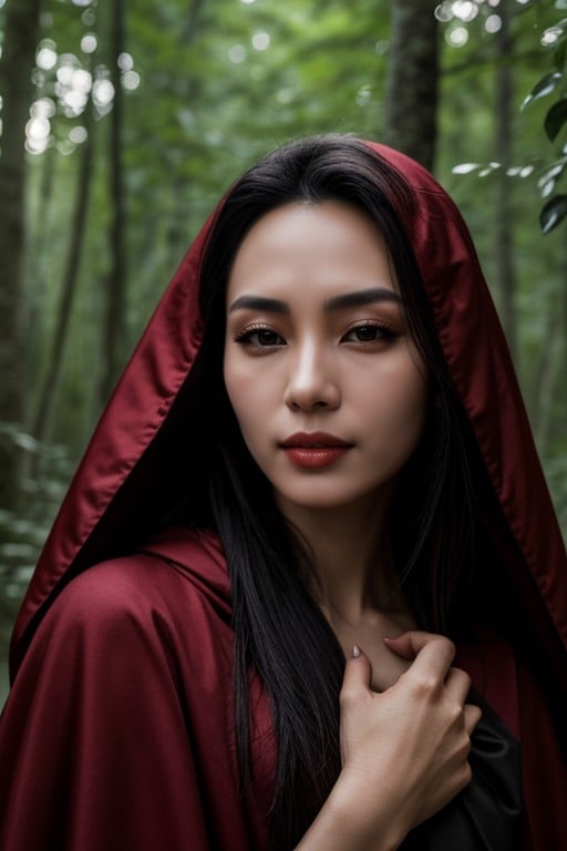 Forest, Vampire, Vietnamese Shemale AI Porn