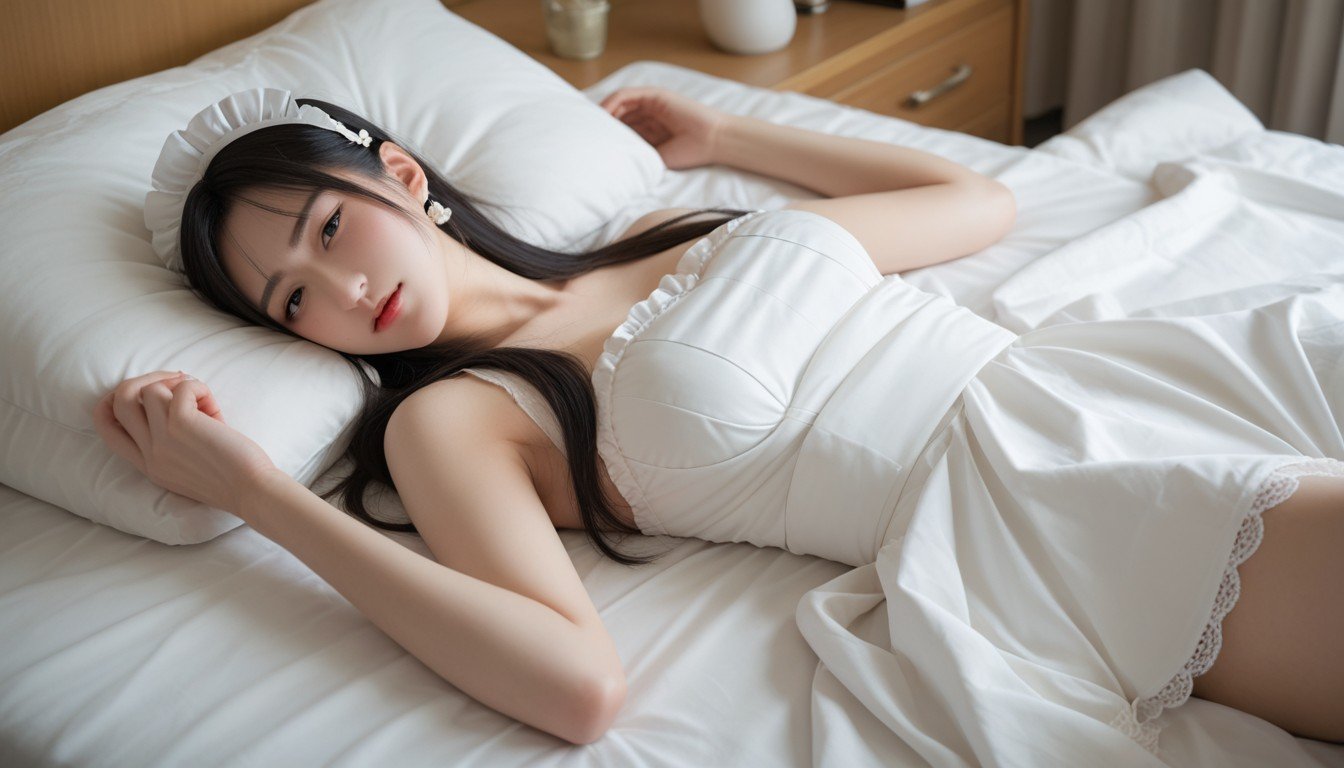 Japanese, Laying, Bed Furry AI Porn