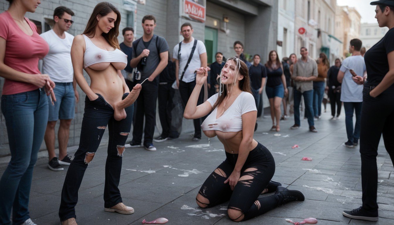 Many Woman Bystanders, Messy Cum, Many People Watchingsites.postSEOTitles