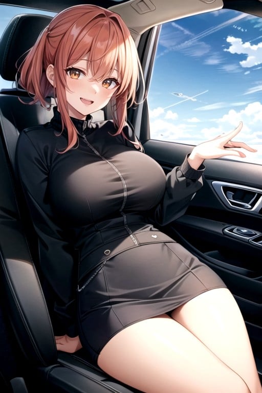 18+, Cute, Car Shemale AI Porn