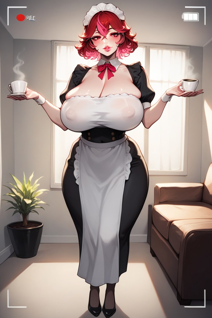 Thick Lips, Cosplay, Facing Viewer Hentai AI Porn
