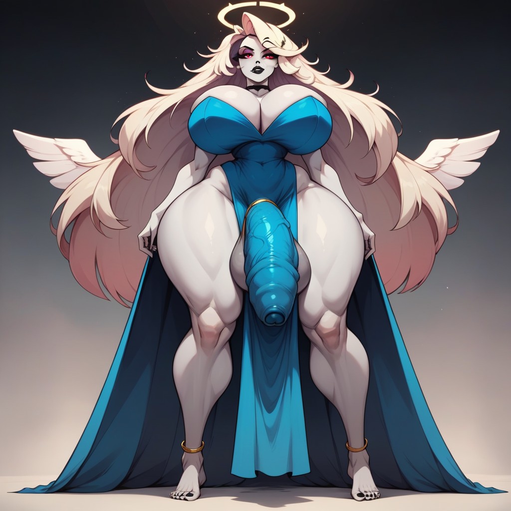 Gigantic Cock, Foreskin, 상향식 AI 포르노