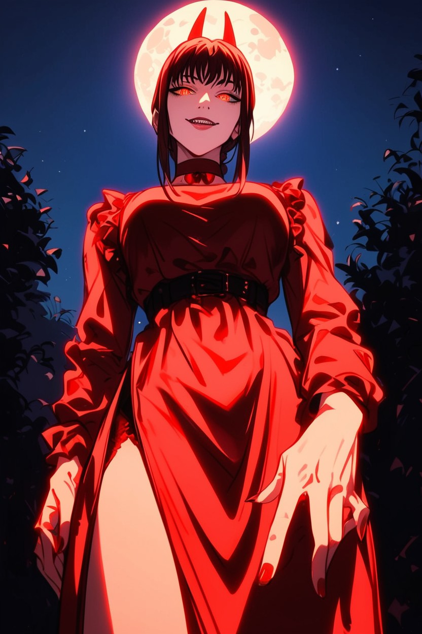 Standing, Full Moon, Waist Hentai AI Porn