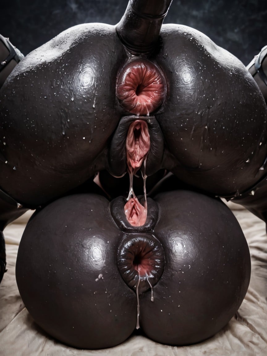 High Detail, Wrecked Destroyed Anus, Pale Pornografia de IA