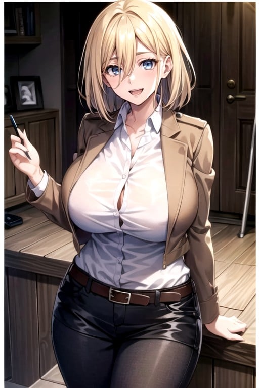 Historia (attack On Titan) , Cul Énorme, MignonPorno IA Hentai