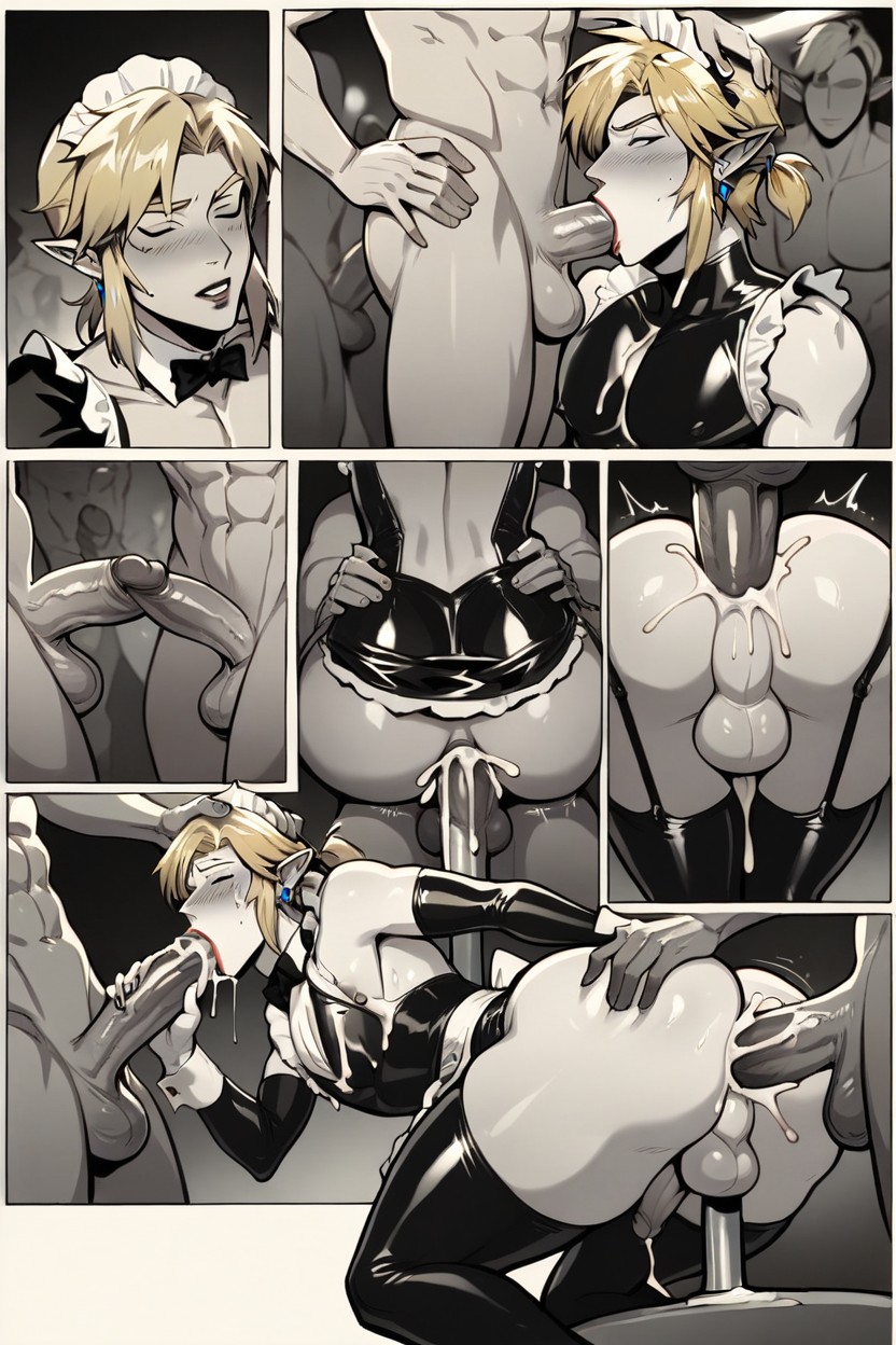 Cum, Tight Stockings, People With Phones Hentai IA
