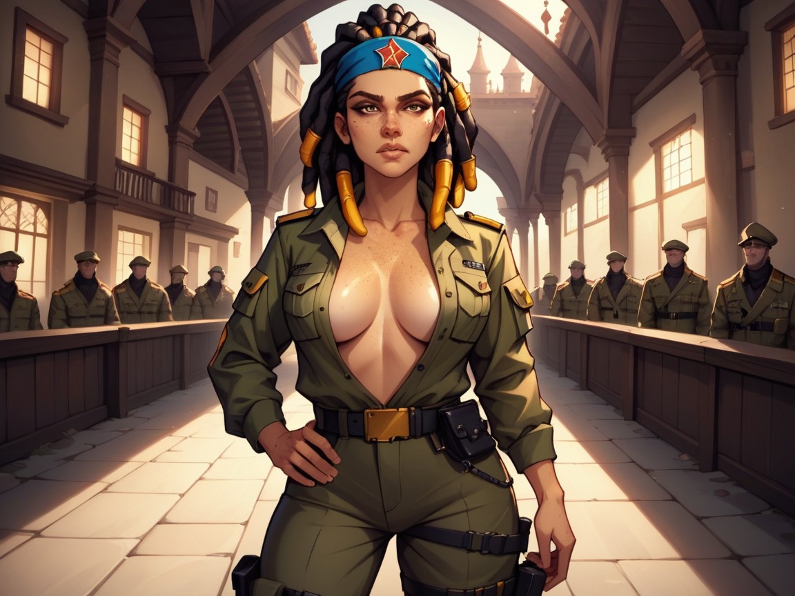 Rounded Thighs, Specular, Medium Breasts Hentai AI Porn