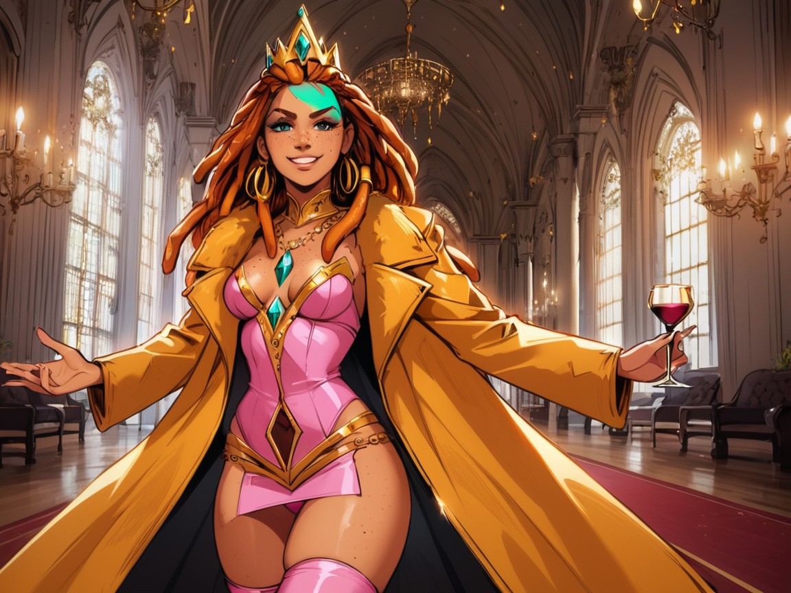 Bunda Média, Princess Cosplay, Ass Depth Low Porno IA latina