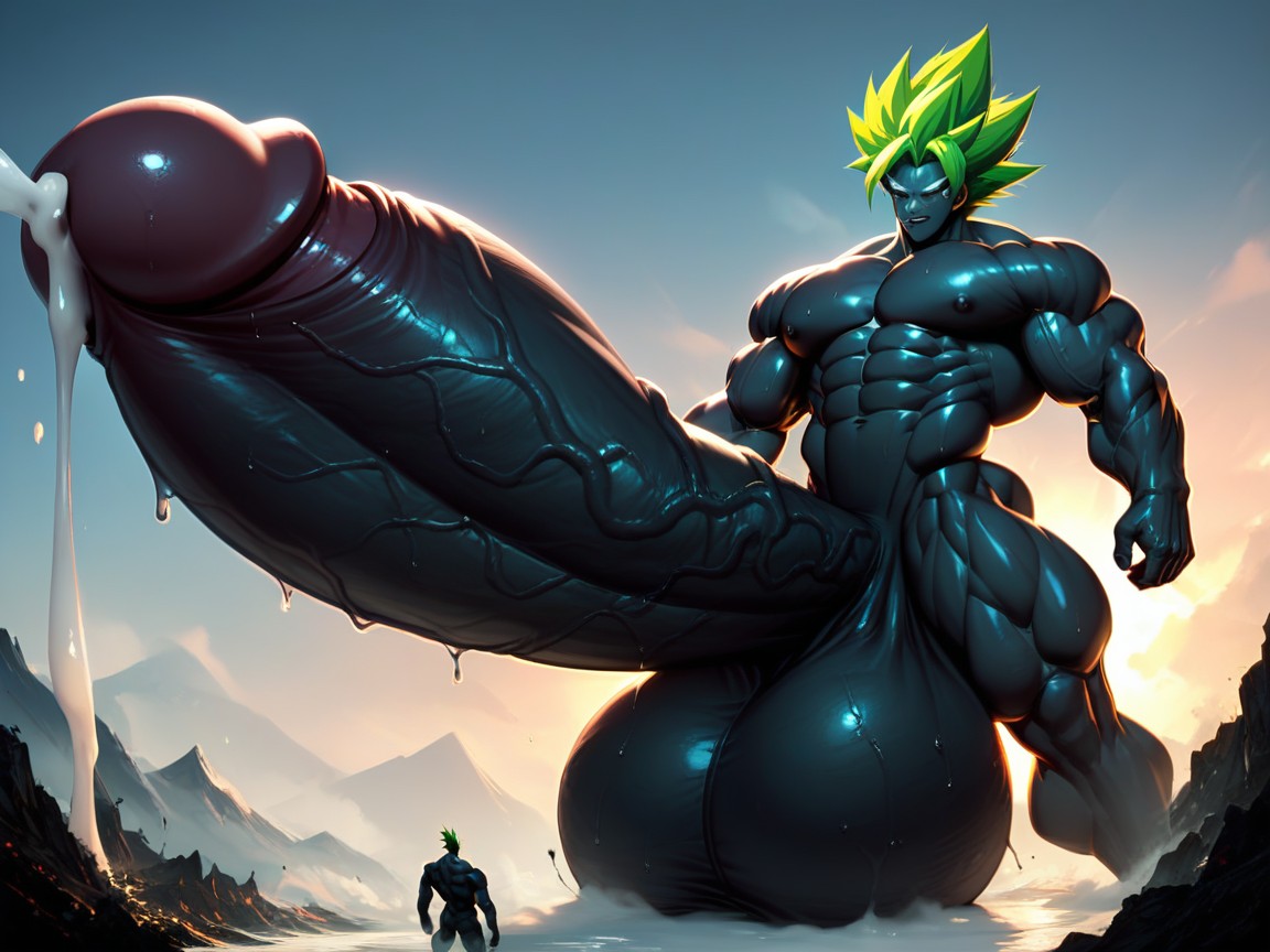 Massive Hyper Balls, Huge Ball, Large And Muscular Porno gay IA