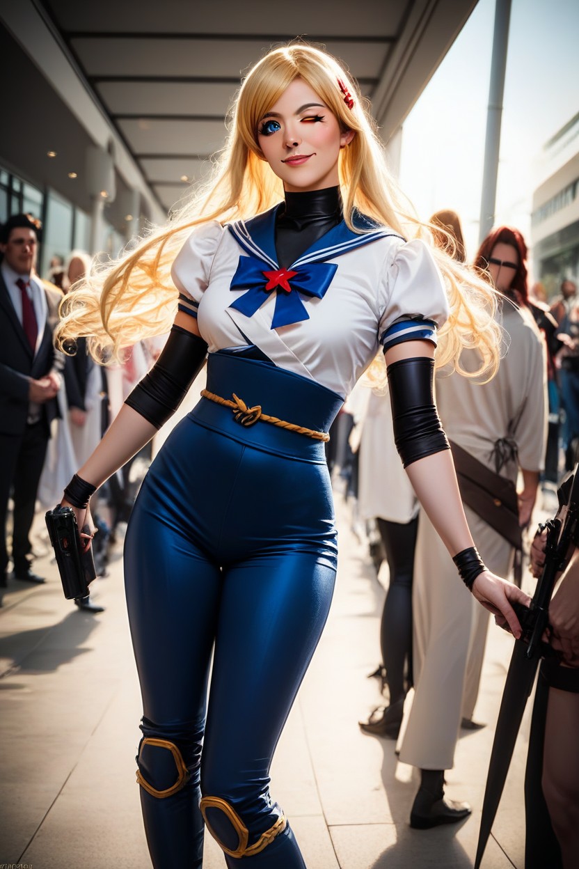 Cosplay, Cosplay Convention, Epic Realistic Anime D Hentai AI Porn