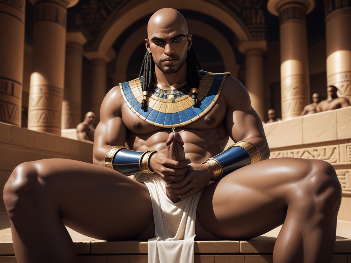 Cinemático, No Pale Skin, Sheer Wet Loin Cloth Porno gay IA