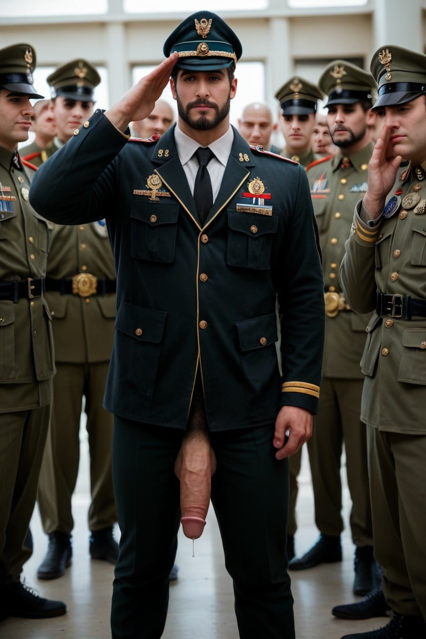 Soldier Uniform, Medium, All Men AI Gay Porn