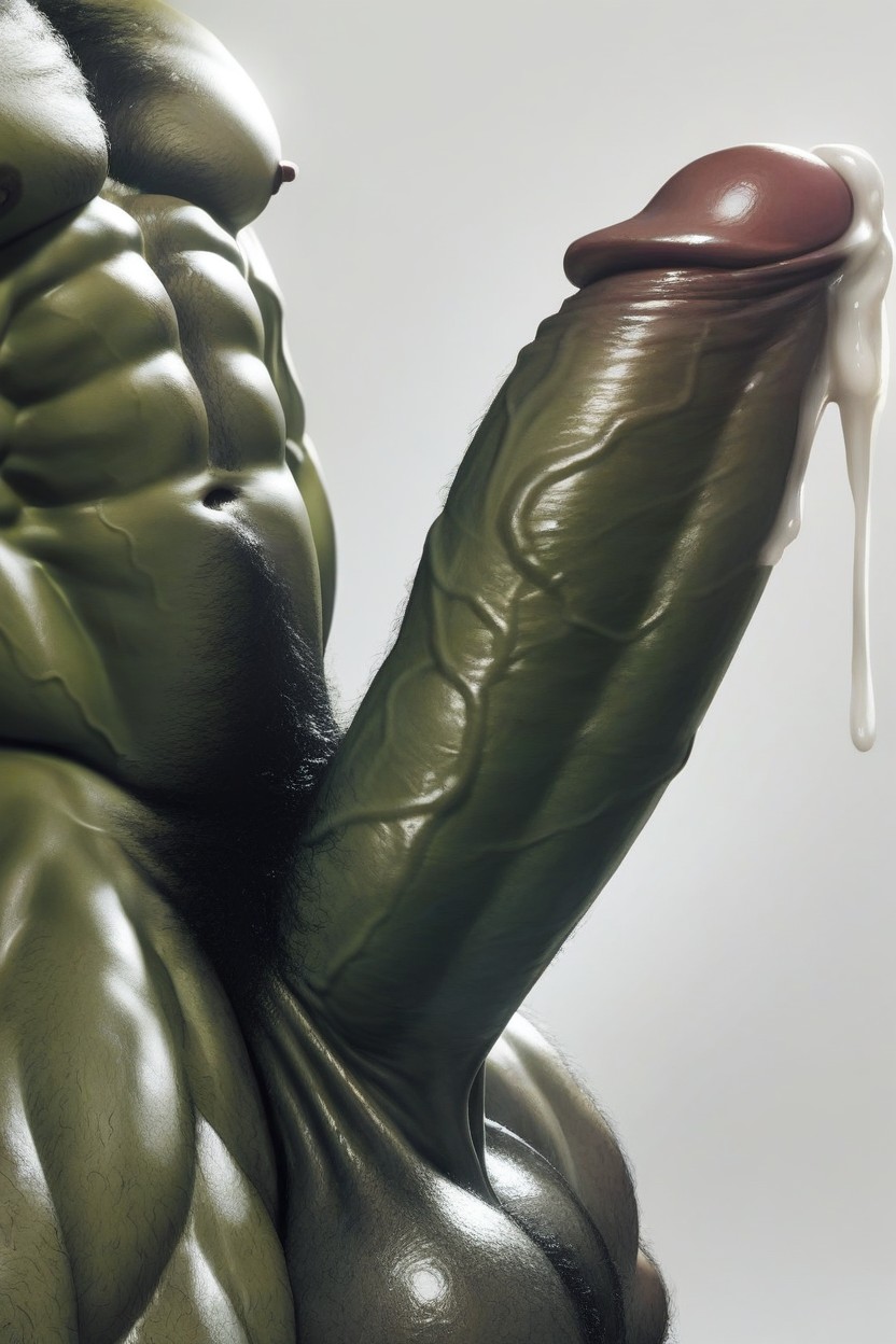 Tight Testicles, Gigantic Bulge, Wet Penis Porno IA Gay