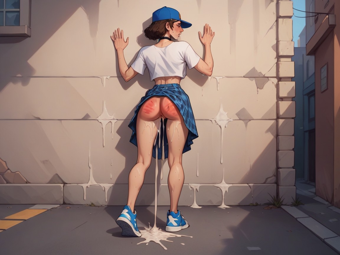 Lanky Legs, Disney Art Style, De Pie Porno IA