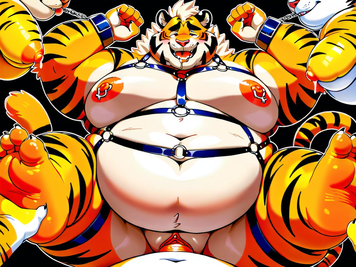 Shackles, Thick Thighs, Yaoi Furry IA