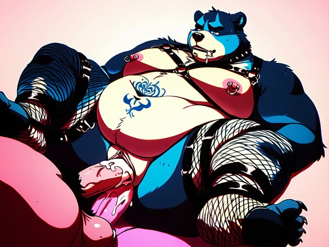Cream Pie, Horny, Bear Furry AI Porn