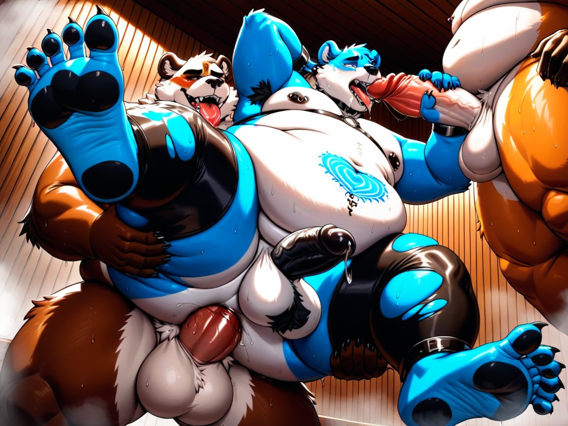 Fat Face, Furry, Pre Cum Furry AI Porn