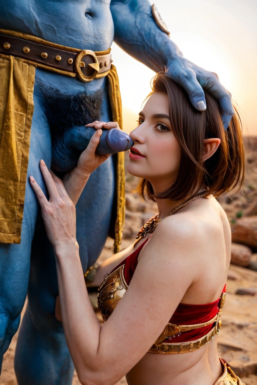 Elf Ears, Precious Jewels, Third Person Handjob Porno IA