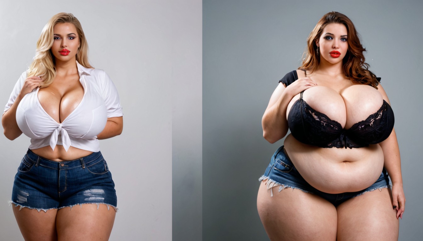 Bimbo, Extra Mega Plump, Expansión De Senos Porno BBW IA