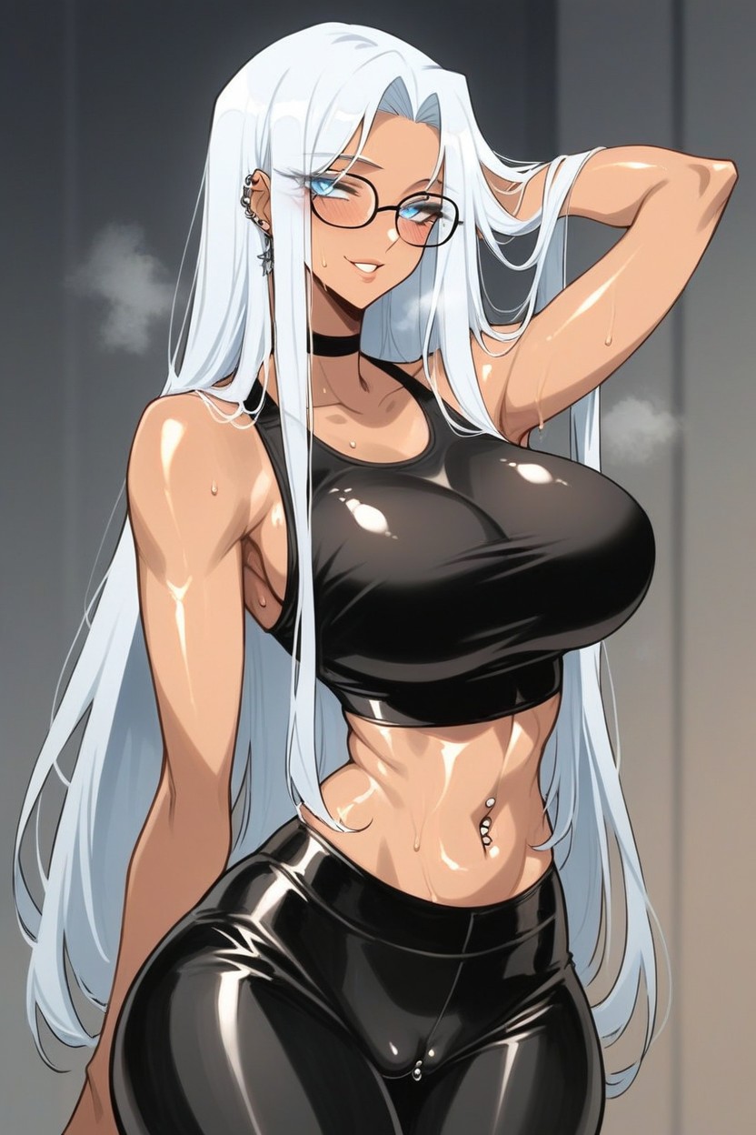 Thigh Gap, Pale, Tall Hentai AI Porn
