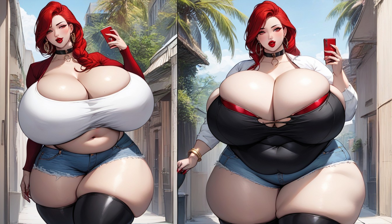 Clivage, Before And After Many Of Feeding To Gain Mass Amounts Weight And Fat, Extremely Hugely Fat Feedee Hucow Fetish Porno IA BBW
