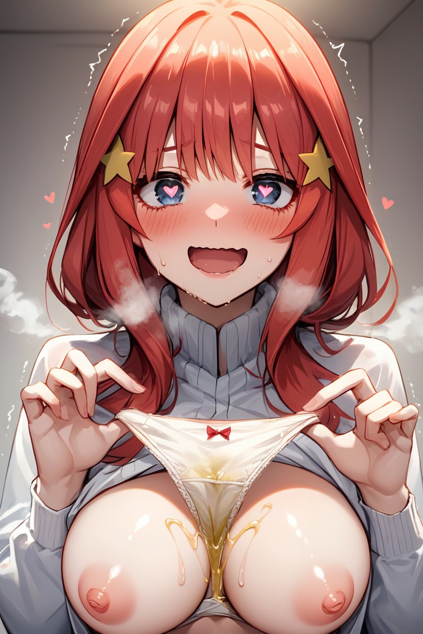 Holding Panties, Orgásmica, 18+ Hentai IA