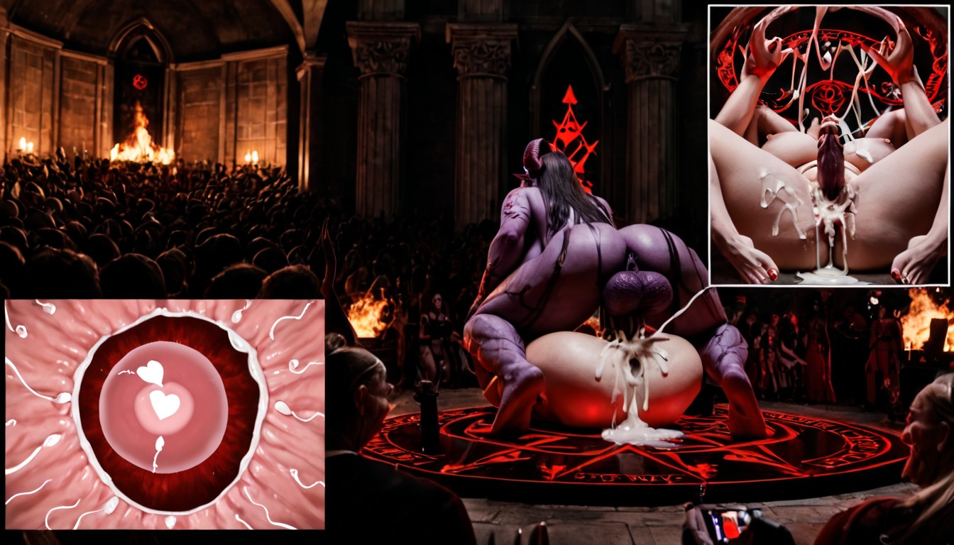 Double Vaginal, Hypnosis, Evil Cult AI Porn