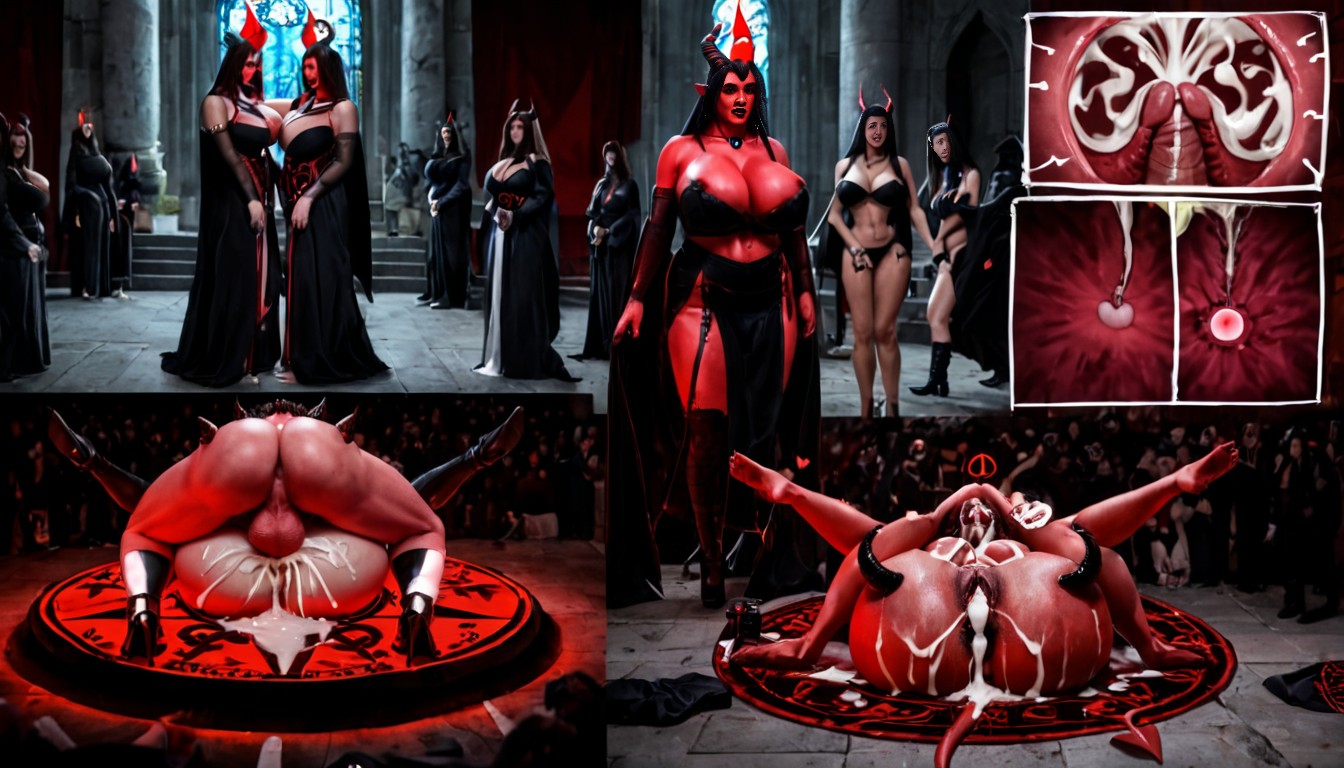 Orgasm, Occultism, Cum In Ass Porno IA