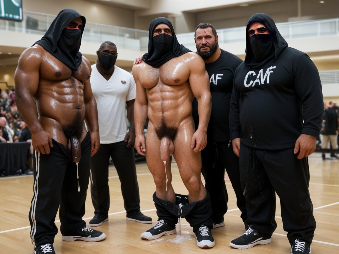 Sweaty, Pubic Hair, Wet Body AI Gay Porn