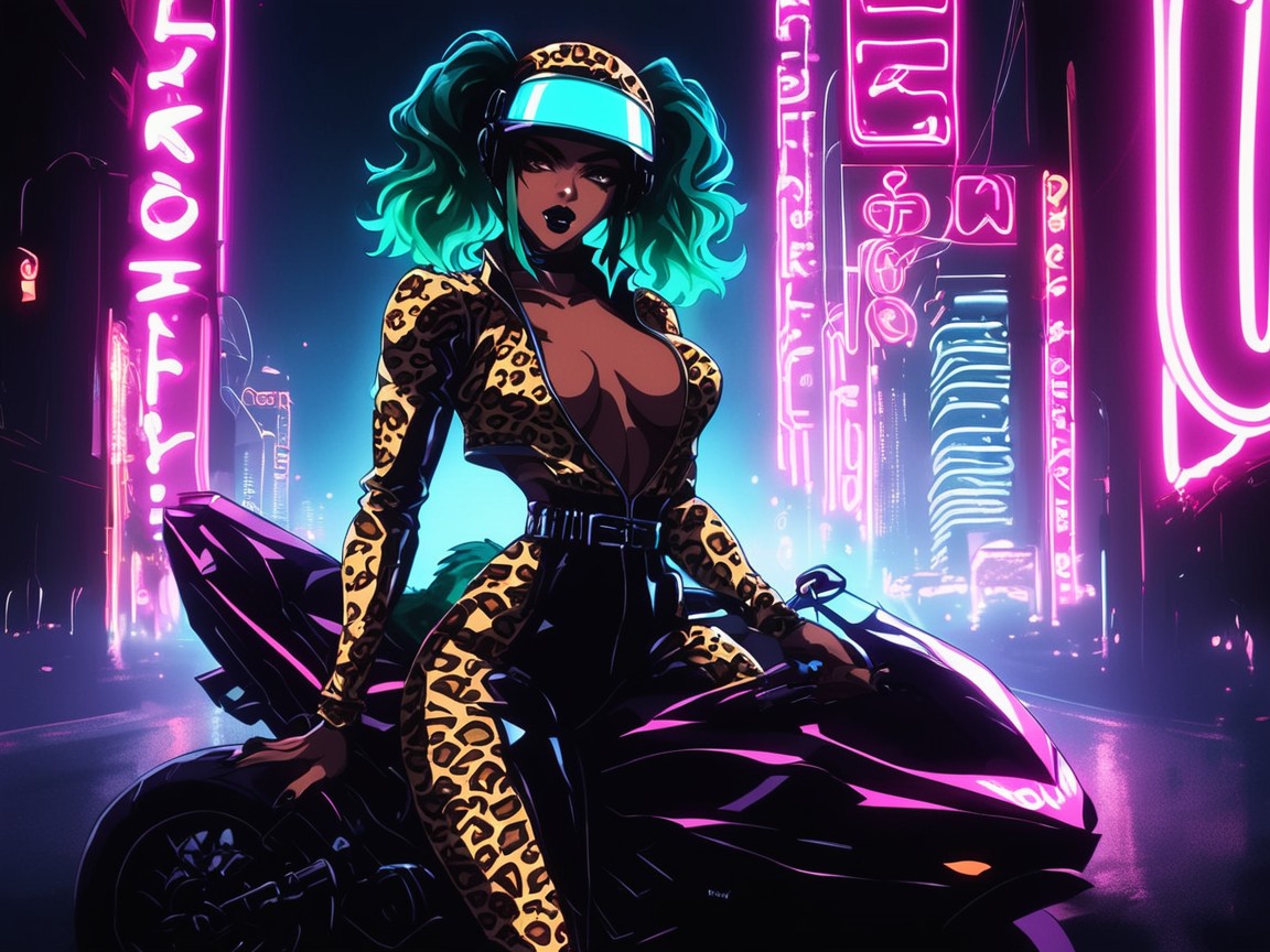 Low Torso Height, One Woman, Radial Streaks Hentai AI Porn