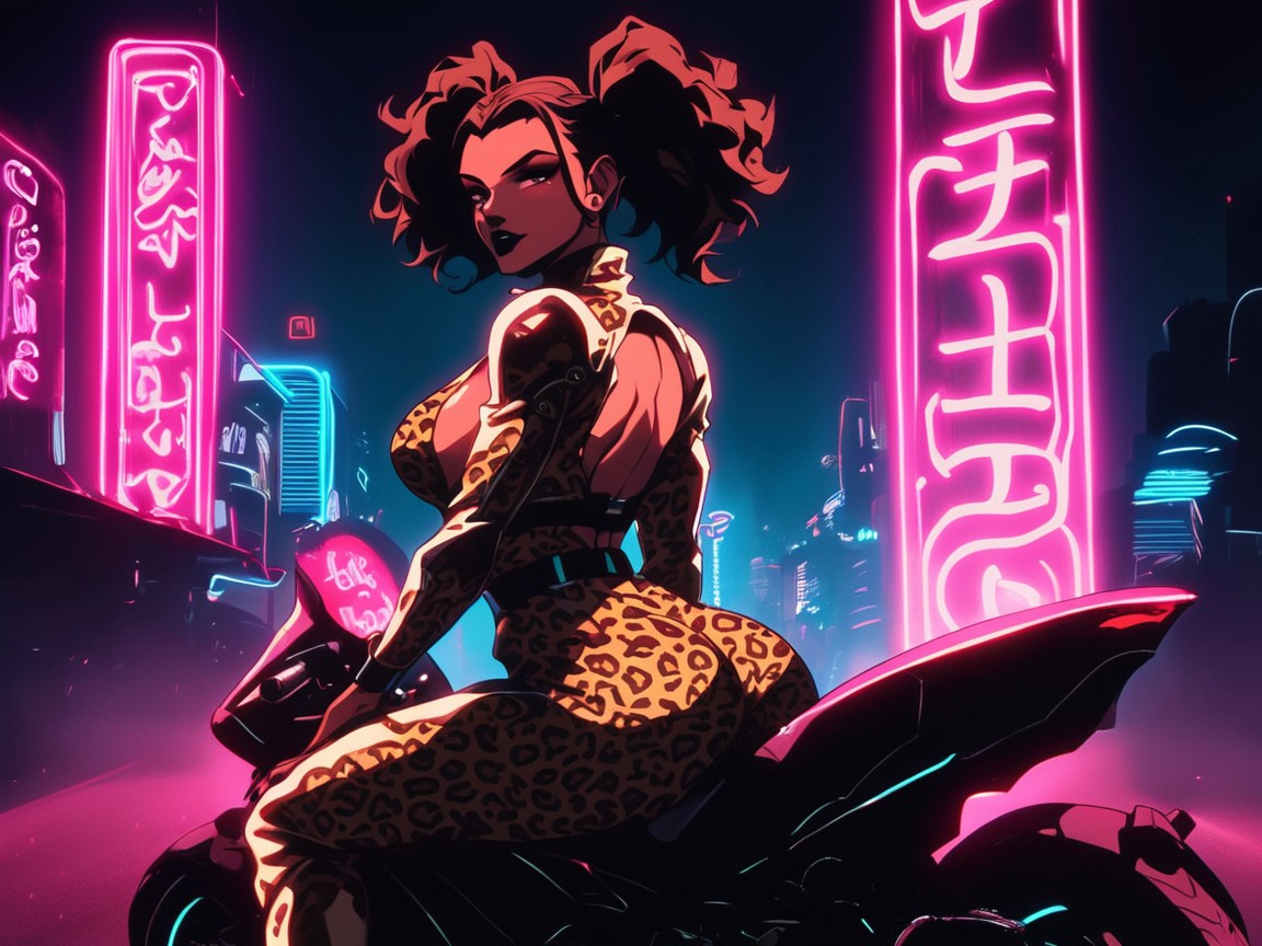 Brown Eyes, Saturated Colors, Dark Skin Brown Hentai AI Porn