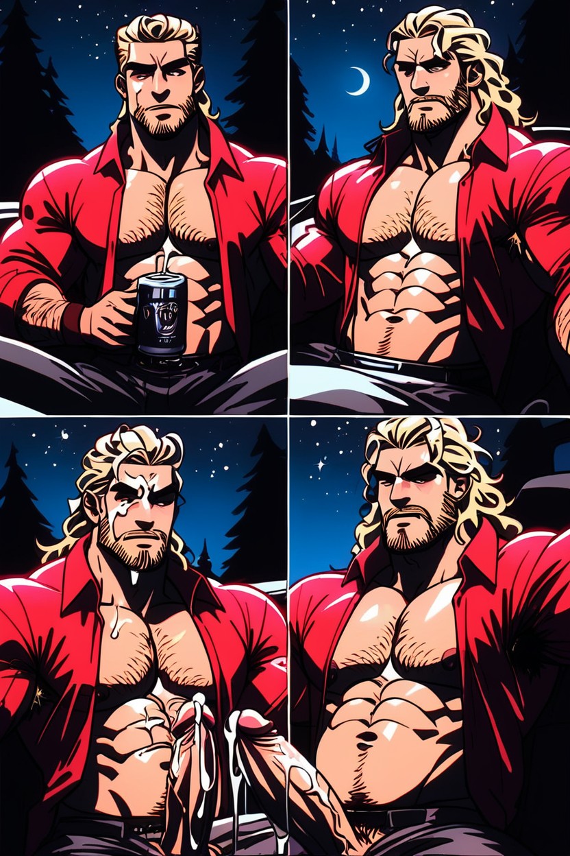 Hyper Muscle, Cumming, Dragcar AI同性恋黄片