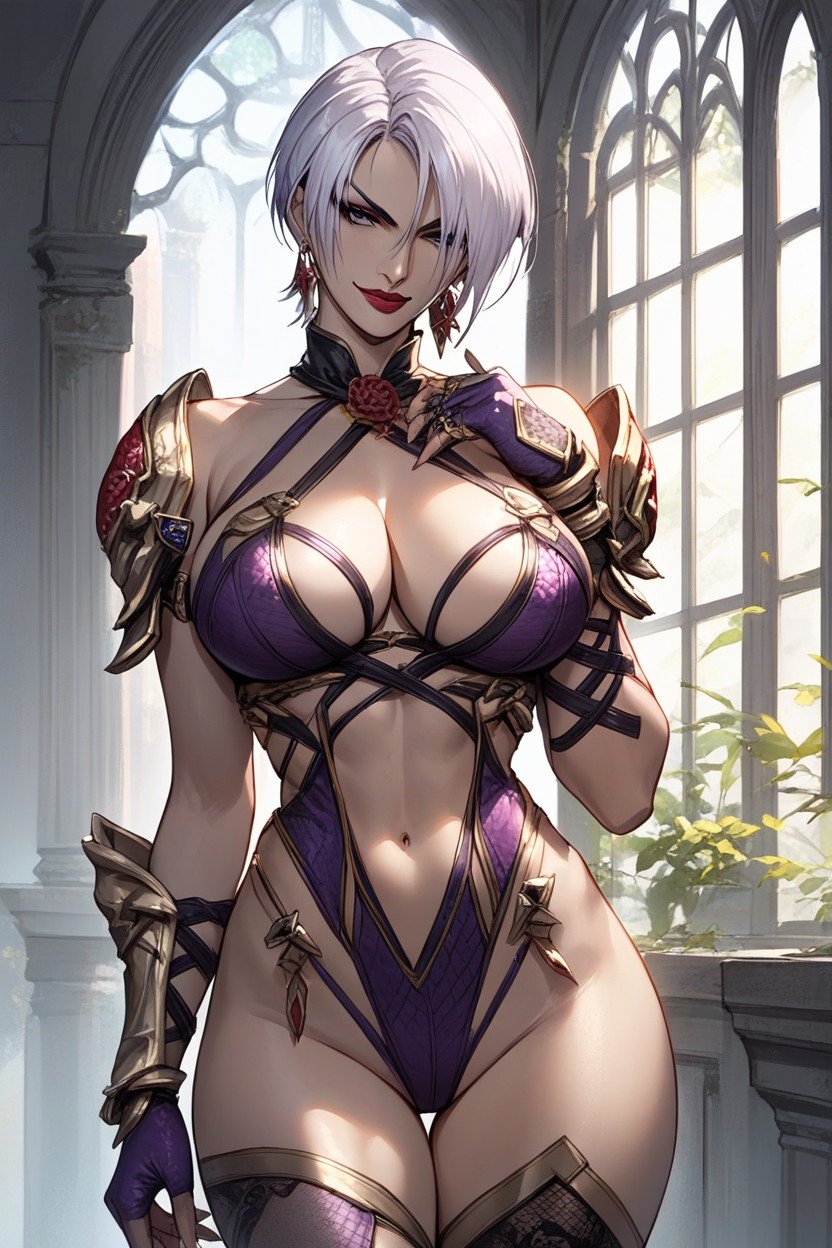 Isabella Valentine From Soul Calibur, 18+, Vêtements De DétentePorno IA transsexuelle