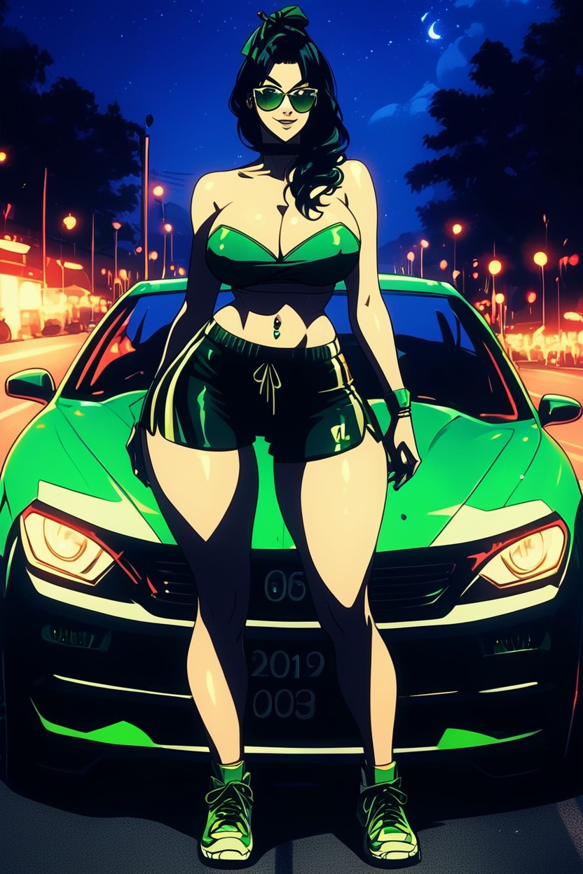 Strapless Top, 18+, Cleavage Hentai AI Porn
