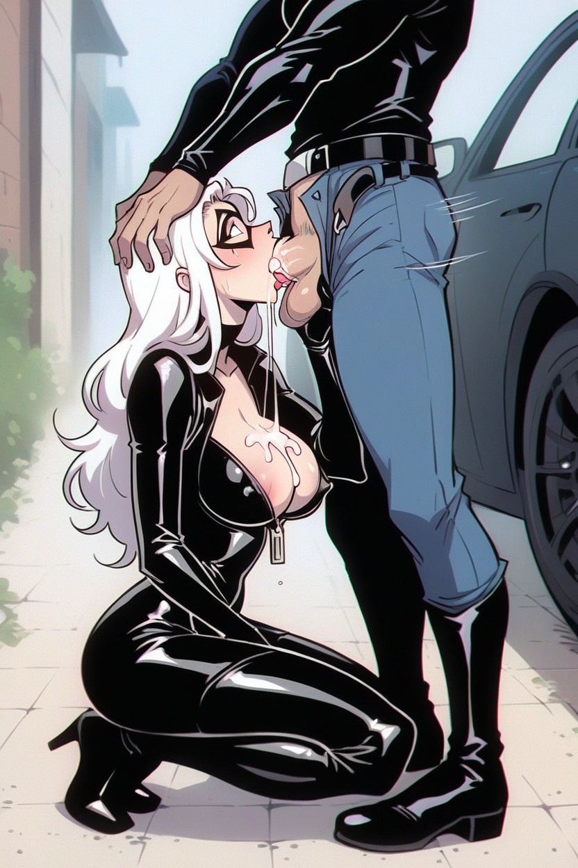 Saliva, Cum On Breasts, Super Car Hentai AI Porn