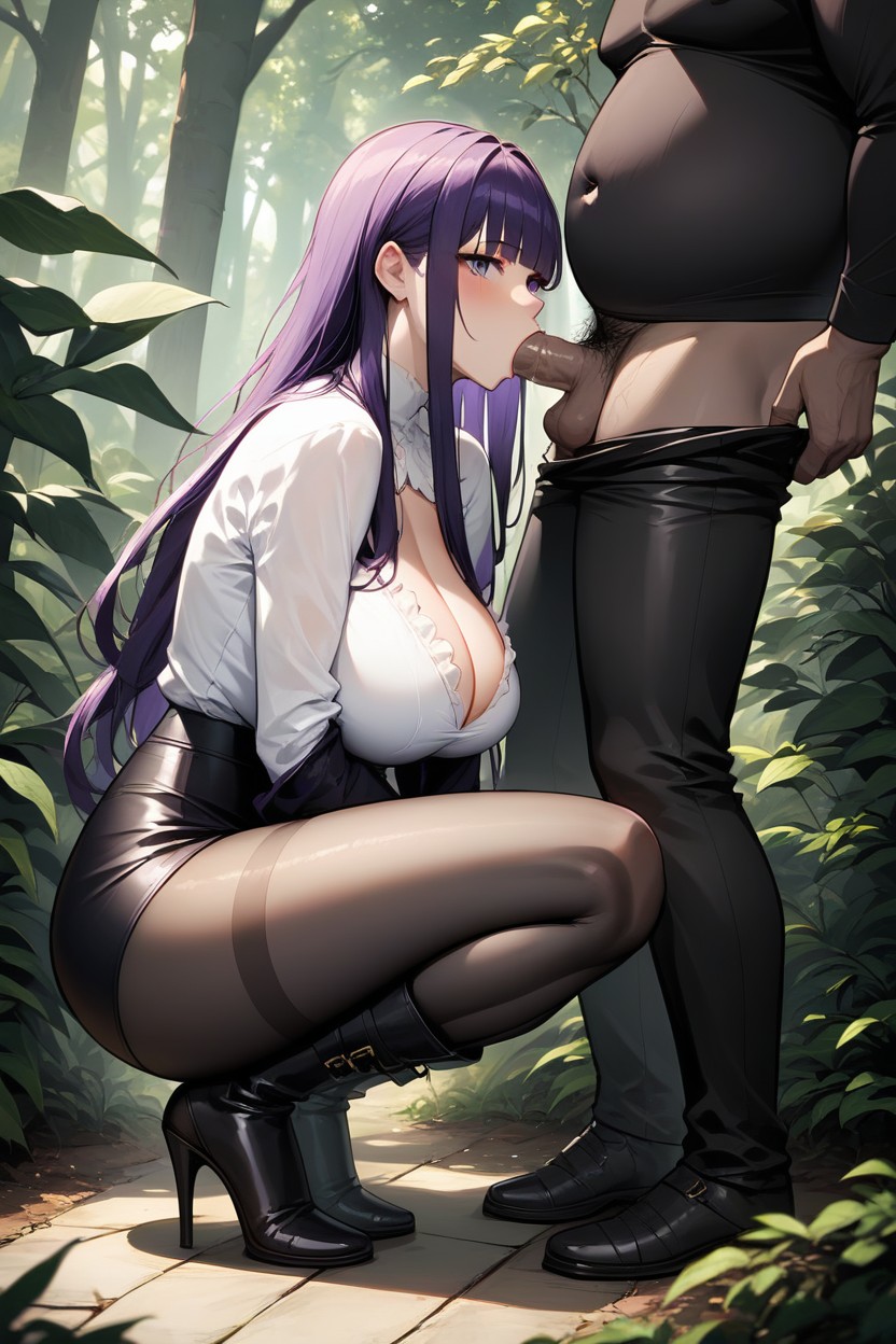 Nsfw, Long Hair, Aburrido Hentai IA