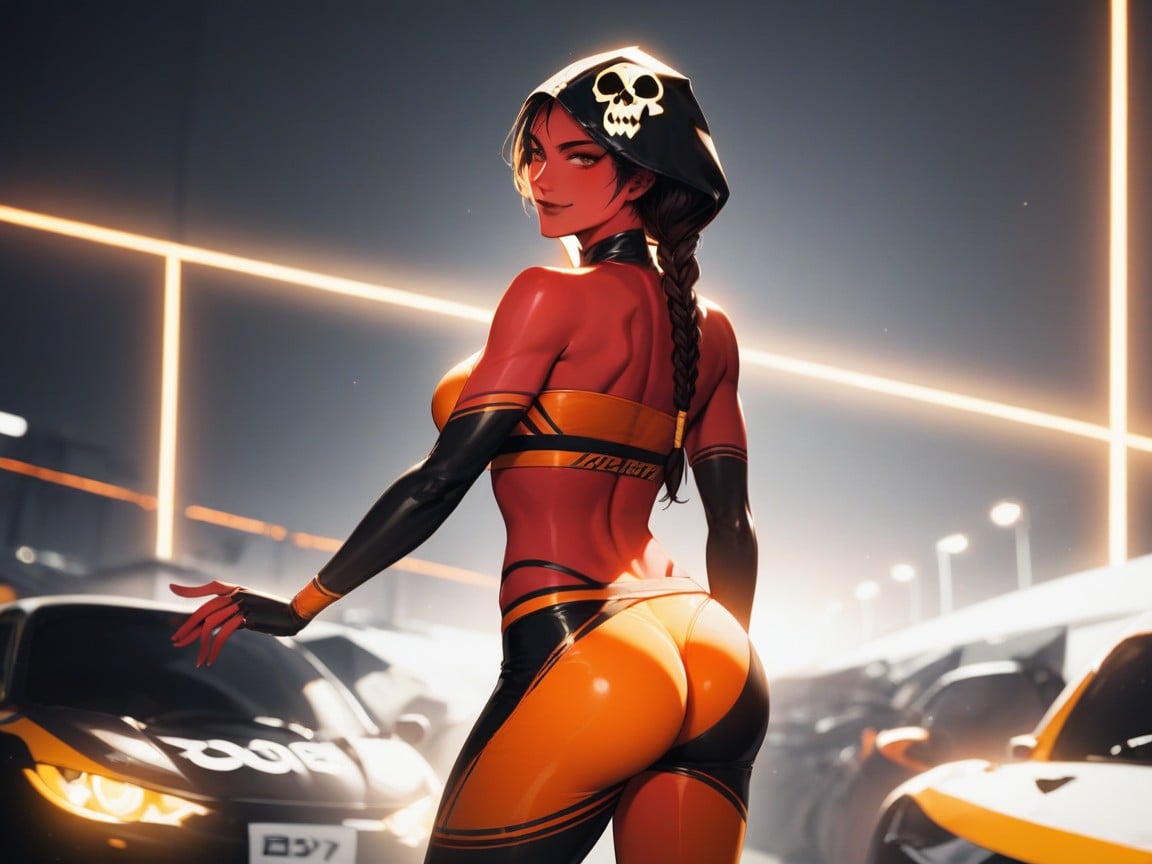 Proud Smug Face, Round Ass, Tight Round Ass AI Porn