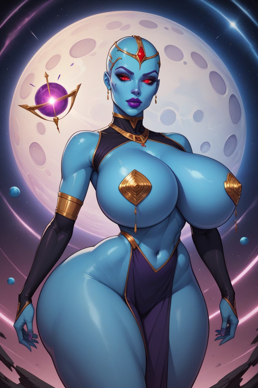 Perfect Boobs, Concept Art, Oiled Skin AI Porn