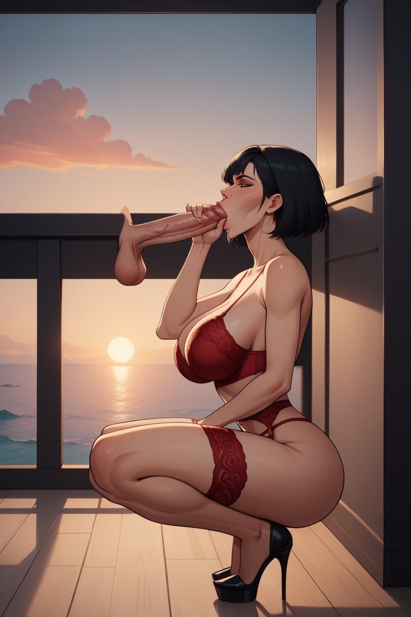 18+, Perfect Bodyshape, Full Shot Porno IA