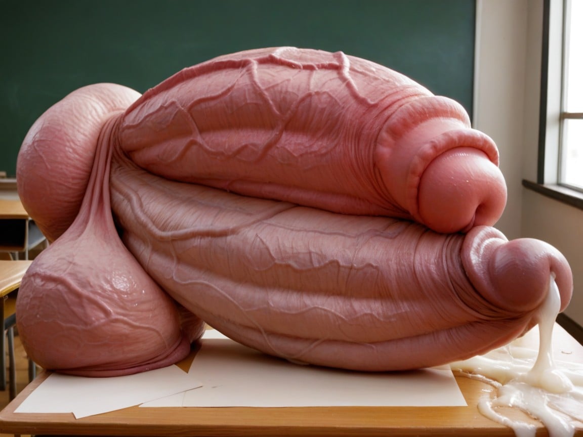 Tight Hug, Cock Vore, Massive Flaccid Cock Porno IA